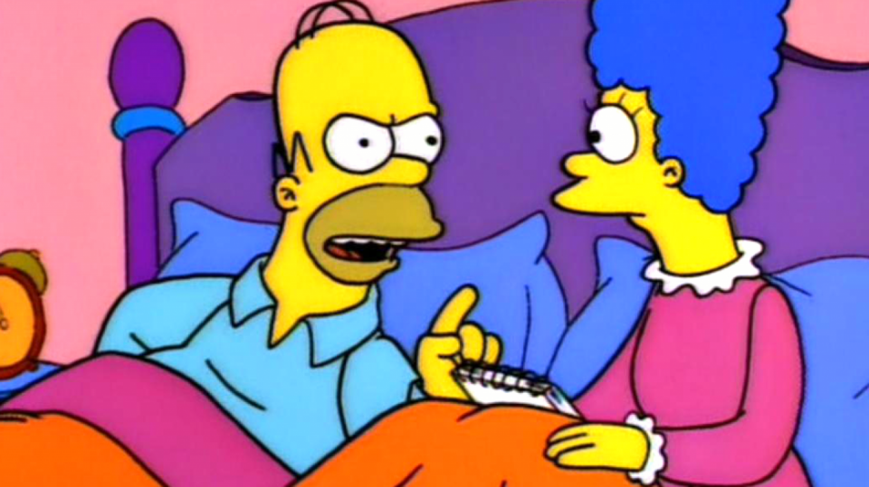 Marge už s Homerem dojde trpělivost